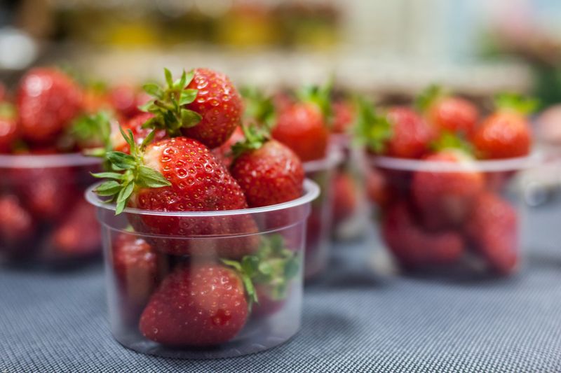 fresh fruit cup and healthy side dish